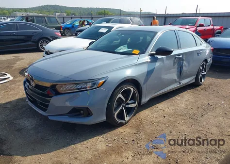 2022 Honda Accord Sport Special Edition из США, поврежденный, VIN 1HGCV1F46NA119902